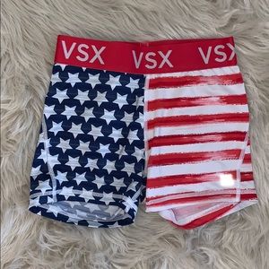 Victoria’s Sport Stars and Stripes Spandex